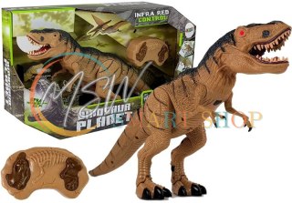 Dinozaur Tyranozaur Rex Zdalnie Sterowany R/C z Parą