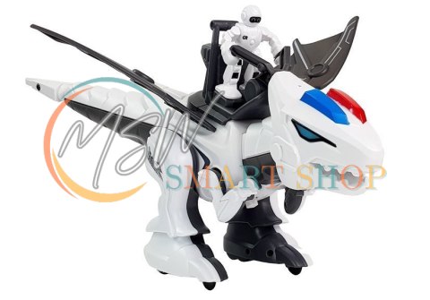 Dinozaur Tyranozaur Robot Interaktywny Zdalnie Sterowany K18 Programowanie Biały Dinozaur Tyranozaur Robot Interaktywny Zdalnie Sterowany K18 Programowanie Biały
