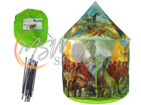 Domek Namiot dla Dzieci Dinozaury Ogród Zielony Domek Namiot dla Dzieci Dinozaury Ogród Zielony