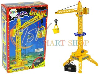 Dźwig Zdalnie Sterowany Pilot Na Baterie Ruchome Ramię 60 cm