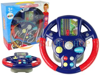 Kierownica Dla Dzieci Symulator Jazdy Efekty Dźwiękowe Świetlne
