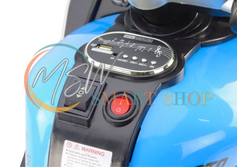 Motorek HT-5188 niebieski Motorek HT-5188 niebieski
