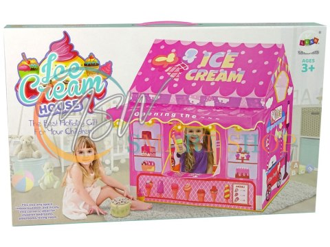 Namiot Księżniczki Ice Cream Lodziarnia dla Dzieci Różowy Światełka Gwiazdki Namiot Księżniczki Ice Cream Lodziarnia dla Dzieci Różowy Światełka Gwiazdki