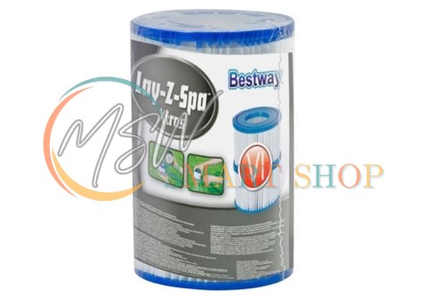 Wkład filtrujący Bestway 60311 Lay-Z-Spa 2szt. Wkład filtrujący Bestway 60311 Lay-Z-Spa 2szt.