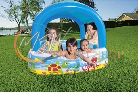 Basen Dmuchany Dla Dzieci Z Daszkiem 140 x 140 x 114 cm Bestway 52192