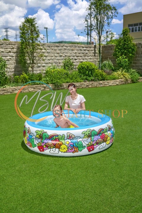 Basen Dmuchany Okrągły 152 cm x 51 cm Bestway 51121