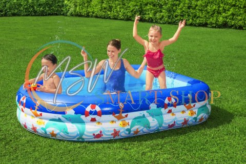 Basen Dmuchany Z Daszkiem 213 x 155 x 132 cm Bestway 54370