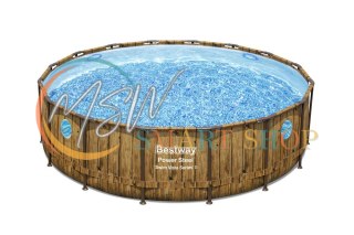 Basen ogrodowy stelażowy 488 x 122 cm Bestway 56725