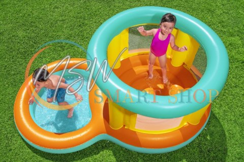 Dmuchana Trampolina Dla Dzieci 239 x 149 x 102 cm Bestway 52385