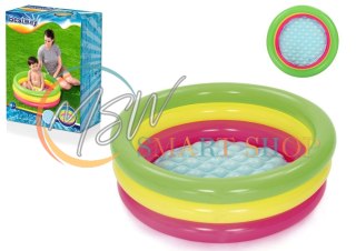 Dmuchany Basenik Tęczowy 70 cm x 24 cm Bestway 51128