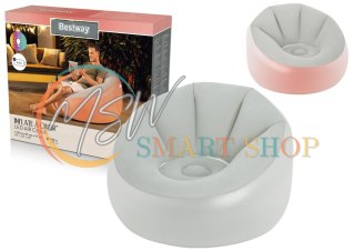 Dmuchany Fotel Podświetlany 102 x 97 x 71 cm Bestway 75086
