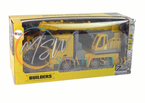Dźwig Pojazd Budowlany 2.4G R/C Żółta 1:12 Dźwig Pojazd Budowlany 2.4G R/C Żółta 1:12