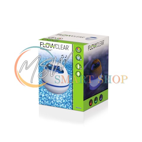 Pływający Głośnik Bluetooth LED Bestway 58700 Pływający Głośnik Bluetooth LED Bestway 58700