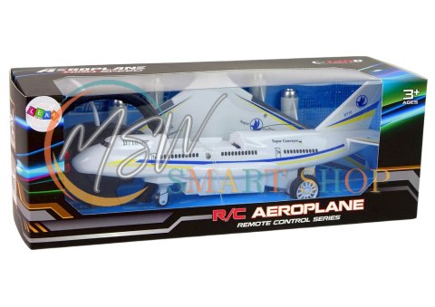 Samolot Pasażerski R/C Zdalnie Sterowany + Pilot Akumulator Kabel USB Samolot Pasażerski R/C Zdalnie Sterowany + Pilot Akumulator Kabel USB