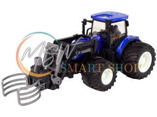 Traktor Zdalnie Sterowany z Chwytnikiem Niebieski