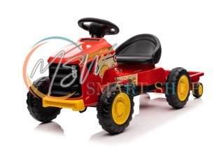 Traktor na pedały G206 Czerwony