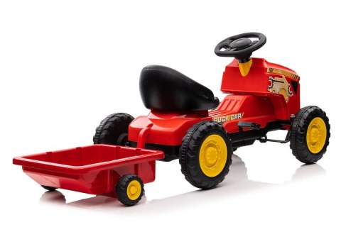 Traktor na pedały G206 Czerwony Traktor na pedały G206 Czerwony
