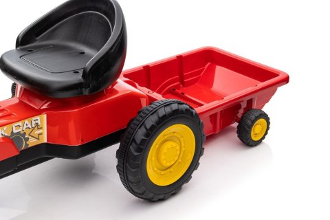 Traktor na pedały G206 Czerwony Traktor na pedały G206 Czerwony