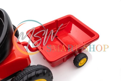 Traktor na pedały G206 Czerwony Traktor na pedały G206 Czerwony