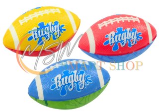 Zestaw 3 Piankowych Piłek Do Rugby 3 Kolory