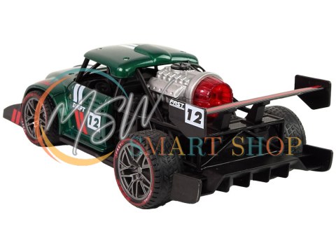 Auto Zdalnie Sterowane Sportowe R/C 1:16 Zielone Para Wodna Auto Zdalnie Sterowane Sportowe R/C 1:16 Zielone Para Wodna