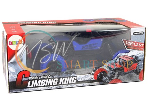 Auto Zdalnie Sterowane Terenowe R/C 1:18 Niebieskie Auto Zdalnie Sterowane Terenowe R/C 1:18 Niebieskie