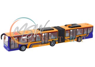 Autobus Miejski Przegubowy Zdalnie Sterowany RC Pomarańczowy
