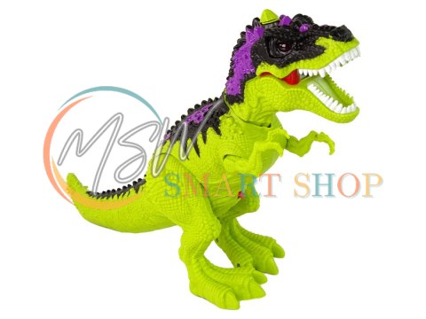 Dinozaur Zdalnie Sterowany Światła Dźwięki Zielony Dinozaur Zdalnie Sterowany Światła Dźwięki Zielony
