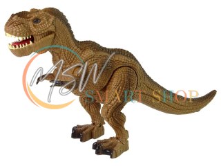 Dinozaur Zdalnie Sterowany Tyranozaur Rex Brązowy