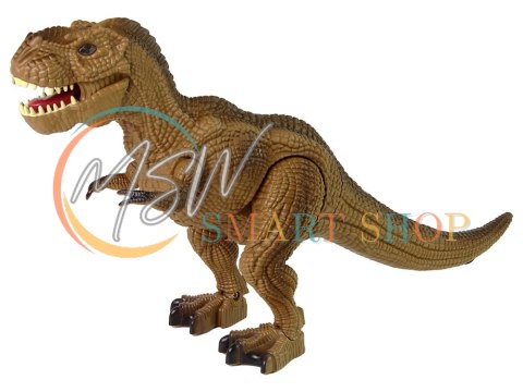 Dinozaur Zdalnie Sterowany Tyranozaur Rex Brązowy Dinozaur Zdalnie Sterowany Tyranozaur Rex Brązowy