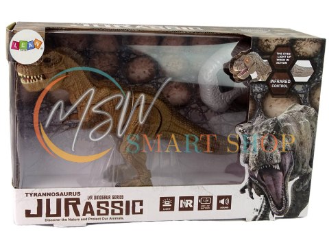 Dinozaur Zdalnie Sterowany Tyranozaur Rex Brązowy Dinozaur Zdalnie Sterowany Tyranozaur Rex Brązowy
