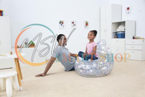 Dmuchany Fotel Brokatowy 72 x 72 x 64 cm Bestway 75105 Dmuchany Fotel Brokatowy 72 x 72 x 64 cm Bestway 75105