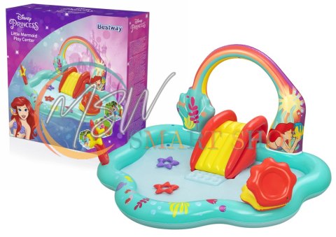 Dmuchany Plac Zabaw Mała Syrenka 221 x 193 x 117 cm Bestway 91097