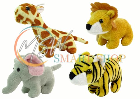 Mini Pluszak Zwierzątko Safari 4 Modele Mini Pluszak Zwierzątko Safari 4 Modele