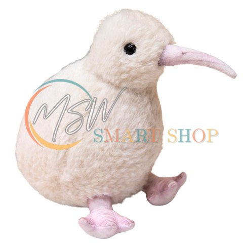 Pluszowy Ptak Kiwi Pluszak Maskotka Przytulanka Biały 21cm Pluszowy Ptak Kiwi Pluszak Maskotka Przytulanka Biały 21cm