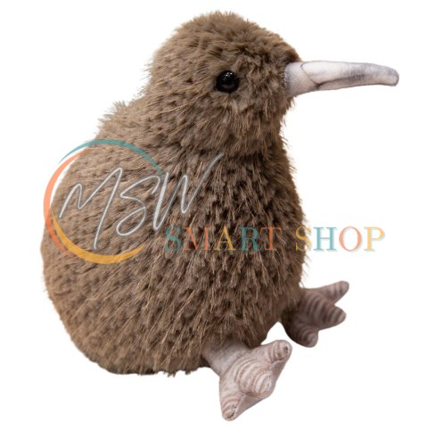 Pluszowy Ptak Kiwi Pluszak Maskotka Przytulanka Ciemnobrązowy 21cm Pluszowy Ptak Kiwi Pluszak Maskotka Przytulanka Ciemnobrązowy 21cm