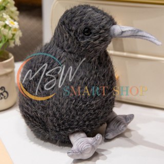 Pluszowy Ptak Kiwi Pluszak Maskotka Przytulanka Czarny 21cm
