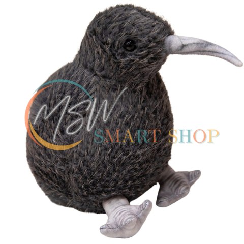 Pluszowy Ptak Kiwi Pluszak Maskotka Przytulanka Czarny 21cm Pluszowy Ptak Kiwi Pluszak Maskotka Przytulanka Czarny 21cm