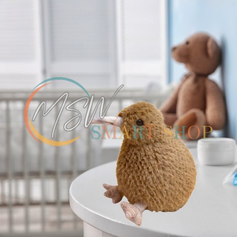 Pluszowy Ptak Kiwi Pluszak Maskotka Przytulanka Jasnobrązowy 17cm Pluszowy Ptak Kiwi Pluszak Maskotka Przytulanka Jasnobrązowy 17cm