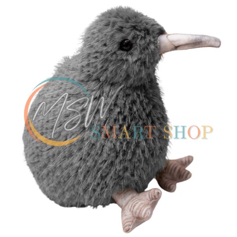 Pluszowy Ptak Kiwi Pluszak Maskotka Przytulanka Szary 17cm Pluszowy Ptak Kiwi Pluszak Maskotka Przytulanka Szary 17cm