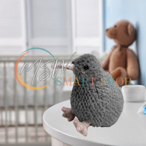 Pluszowy Ptak Kiwi Pluszak Maskotka Przytulanka Szary 21cm Pluszowy Ptak Kiwi Pluszak Maskotka Przytulanka Szary 21cm
