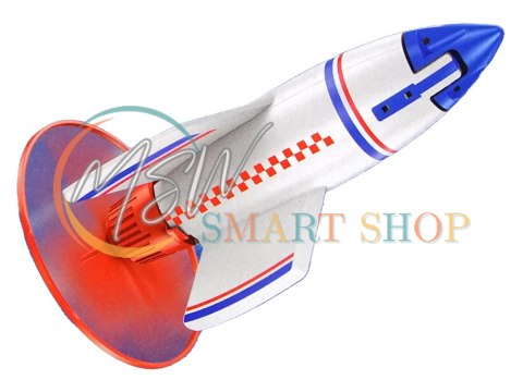 Rakieta Wyrzutnia Latająca Ładowarka Biała 21 cm Rakieta Wyrzutnia Latająca Ładowarka Biała 21 cm