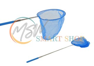 Siatka Na Motyle Owady Składana Teleskopowa 85 cm Niebieska