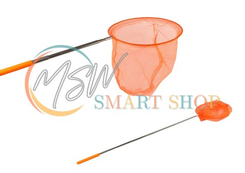 Siatka Na Motyle Owady Składana Teleskopowa 85 cm Pomarańczowa Siatka Na Motyle Owady Składana Teleskopowa 85 cm Pomarańczowa