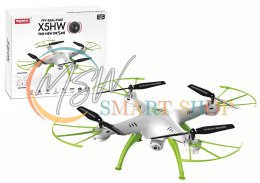 Zdalnie Sterowany Dron X5HW Biało-Zielony