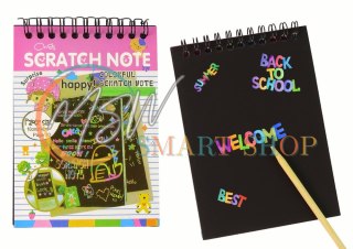 Zdrapywanka Notes Dla Dzieci Różowy