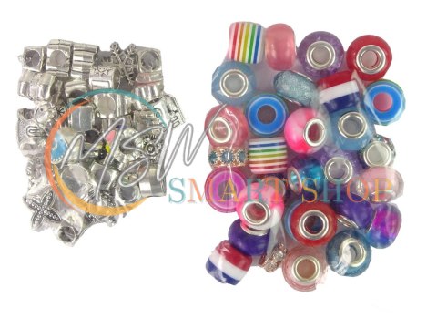 Zestaw Do Robienia Bransoletek DIY 90 Koralików Zestaw Do Robienia Bransoletek DIY 90 Koralików