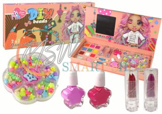 Zestaw Do Robienia Makijażu Biżuterii DIY 2w1 100 El.
