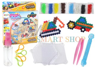 Zestaw Koralików Wodnych DIY Magiczne Koraliki 8 Kolorów Pojazdy Budowlane