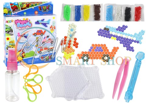 Zestaw Koralików Wodnych DIY Magiczne Koraliki 8 Kolorów Środki Transportu Zestaw Koralików Wodnych DIY Magiczne Koraliki 8 Kolorów Środki Transportu